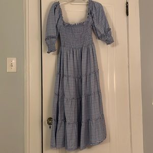 The Nesli Nap Dress - Diana Check - Diana Check / M